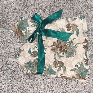 Lace Top with Floral Design